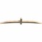 Ekena Millwork Bellingham Rough Sawn Timber Gable Bracket, Douglas Fir, 96"W x 16"H x 4"D x 4"F, 4/12 Pitch GBW096X16X0404BEL00RDF - alternate 3